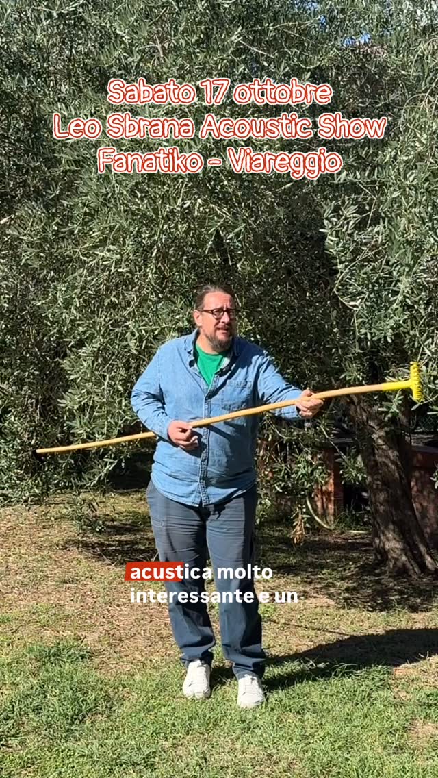 Raccolta delle olive ultimata. Ho passato il fine settimana in compagnia dei miei 14 olivi, reti ecc.
Il prossimo sabato 17 ottobre invece vedrò chitarre, percussioni, cavi e tutti voi amanti della musica e della buona compagnia. Ci vediamo al @fanatiko.viareggio!
Prenota subito! 0584 51610